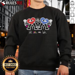 Declan Donnelly wearing a 'Cash For Kids' sweatshirt from the Ant and Dec collaboration, promoting charity and style.