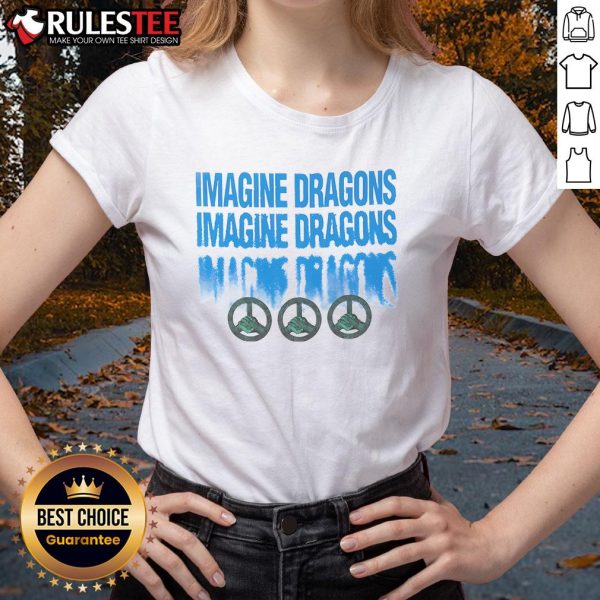 Good Imagine Dragons Peace Ladies Tee featuring a stylish design for fans of the band, perfect for casual wear.