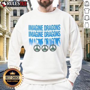 Good Imagine Dragons Peace sweatshirt featuring a stylish design, perfect for fans of the band and casual wear.