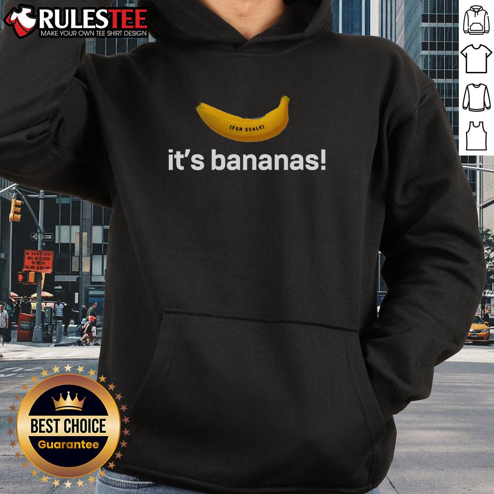 Good Its Bananas Starship Hoodie featuring a vibrant banana graphic on a cozy hooded sweatshirt for casual style.