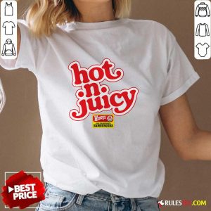 Good Wendy's Hot N Juicy V-Neck