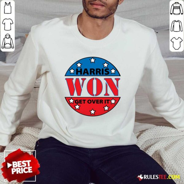 Hot Harris Won 24 Us Presidential Election Sweatshirt