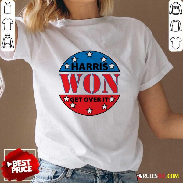 Hot Harris Won 24 Us Presidential Election V-Neck