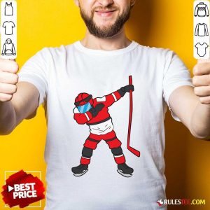 Nice Dabbing Hockey Player Hockey Son Ice Hockey T-Shirt