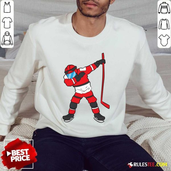 Nice Dabbing Hockey Player Hockey Son Ice Hockey Sweatshirt