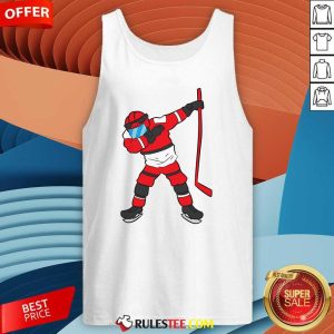 Nice Dabbing Hockey Player Hockey Son Ice Hockey Tank-Top