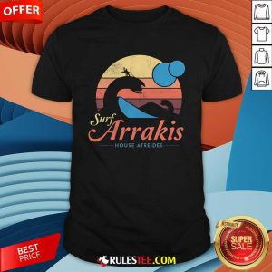 Nice Surf Arrakis House Atreides Sunset T-Shirt