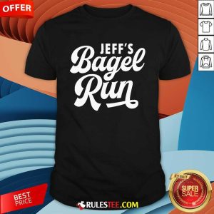 Official Jeff's Bagel Run T-Shirt