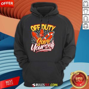 Official Off Duty Save Yourself Funny Lifesaver Lifeguards Hoodie