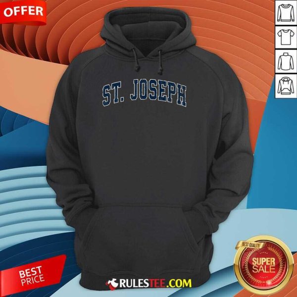 Official St Joseph Michigan Mi Vintage Sports Design Hoodie