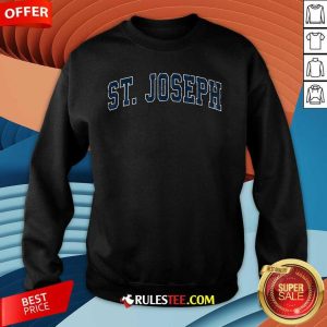 Official St Joseph Michigan Mi Vintage Sports Design Sweatshirt