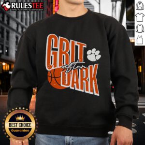 Awesome Grit After Dark Sweatshirt in cozy black, featuring a stylish design perfect for casual outings or lounging.
