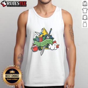 Alt Text: Awesome Legends Tattoo Tank Top featuring bold tattoo designs, perfect for tattoo enthusiasts and stylish summer wear.