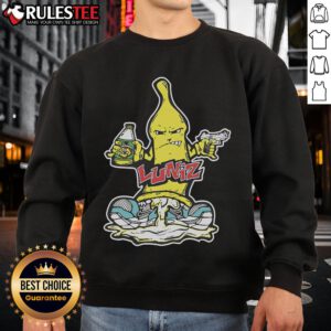 Awesome Luniz vintage graphic sweatshirt featuring bold designs and retro style, perfect for hip-hop fashion lovers.