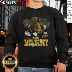 Awesome Packers Homage sweatshirt featuring Xavier McKinney design, perfect for fans and sports enthusiasts.