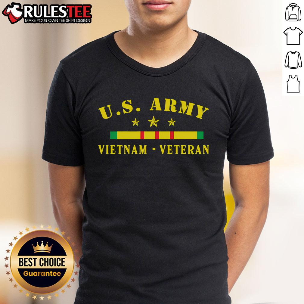 Awesome US Army Vietnam Veteran T-Shirt featuring bold graphics and patriotic colors, perfect for honoring service members.