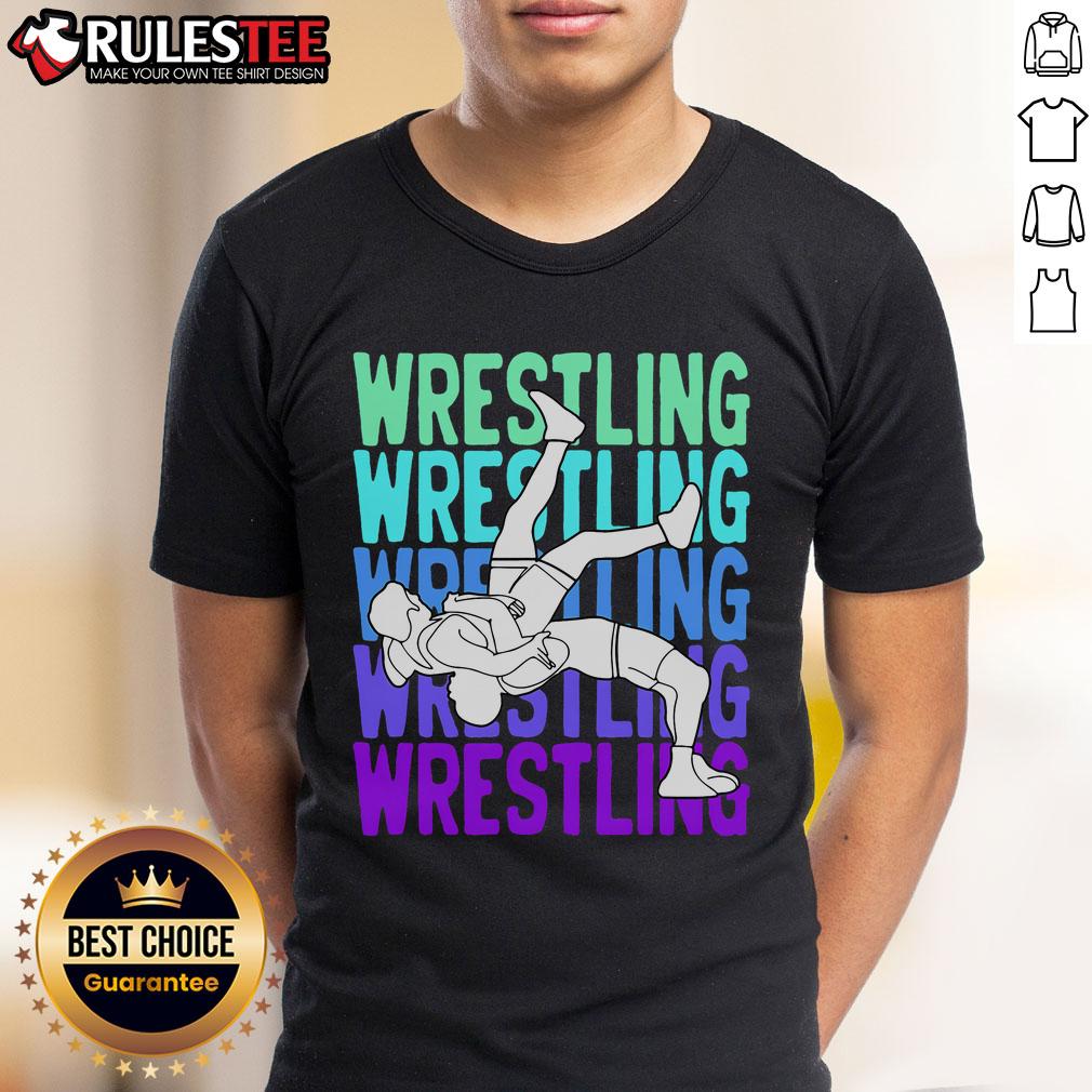 Awesome Wrestling Lovers T-Shirt featuring a bold design perfect for wrestling fans and enthusiasts.