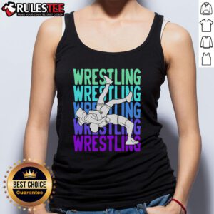 Awesome Wrestling Lovers Tank Top featuring a bold design perfect for wrestling fans and enthusiasts.