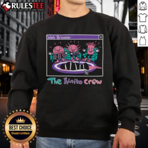 Cute The Kinito Crew Sweatshirt featuring vibrant colors and playful design, perfect for cozy casual wear.