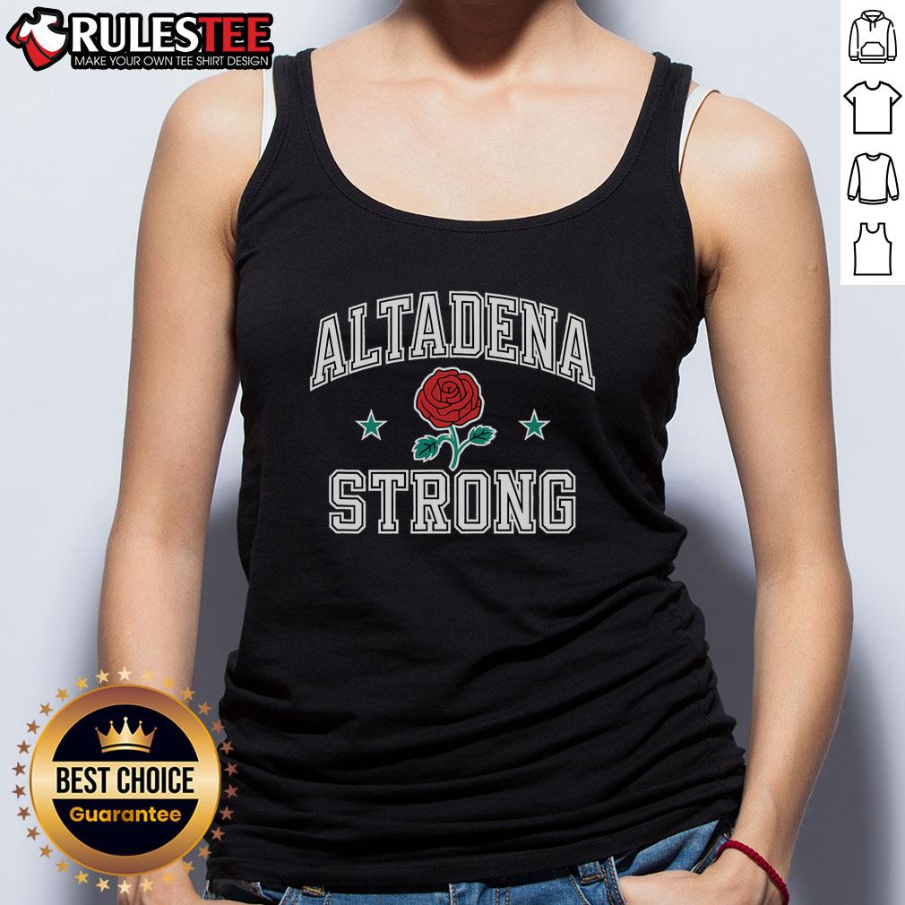 Awesome Altadena California Strong Tank Top featuring a stylish design perfect for casual wear and summer outings.