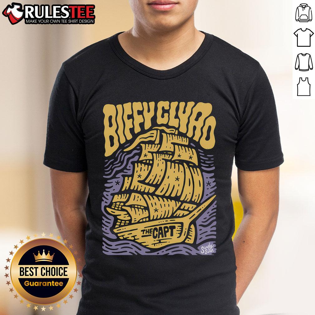 Awesome Biffy Clyro The Capt T-Shirt featuring vibrant graphic design and stylish fit, perfect for fans of the band.