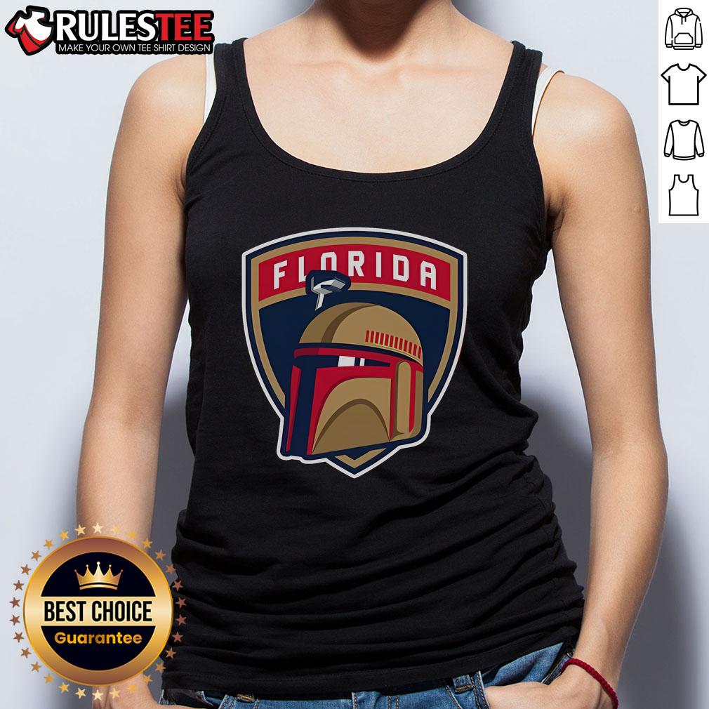 Awesome Florida Panthers Star Wars Night tank top featuring a vibrant design for fans celebrating both franchises.
