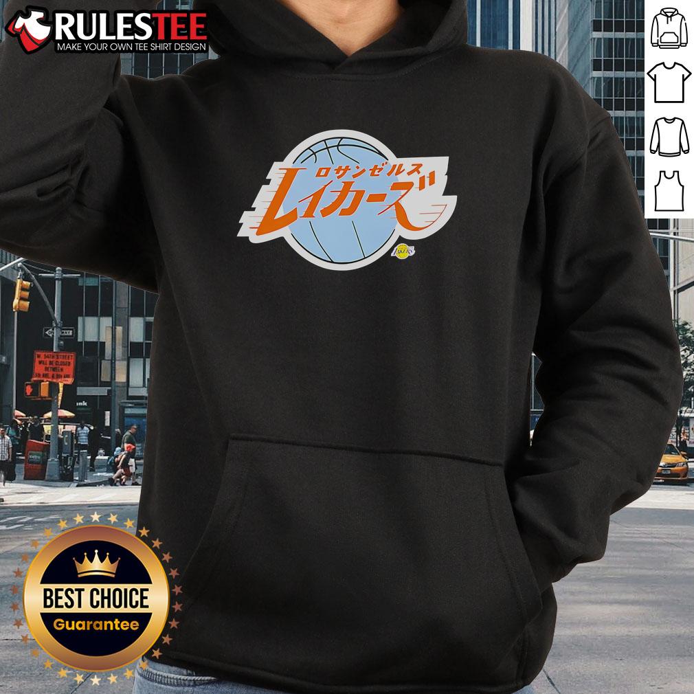 Awesome 2025 NBA All-Star Game Los Angeles Lakers logo on a Japanese hoodie, stylish and vibrant design.