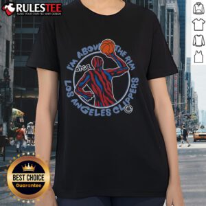 Awesome A Tribe Called Quest X Los Angeles Clippers Im Above The Rim Ladies Tee featuring vibrant design and sporty style.