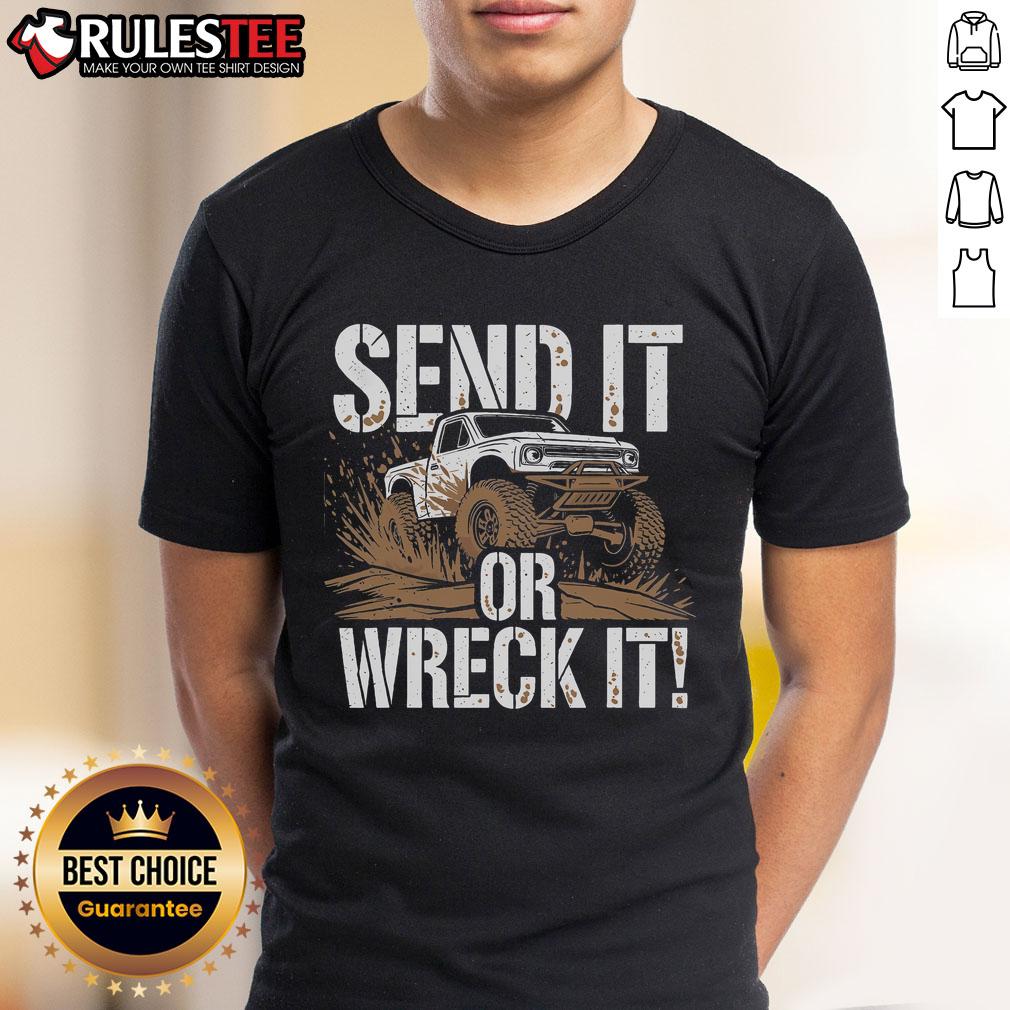 Awesome Competitive RC Car Racing FPV Remote Control T-Shirt featuring vibrant graphics and a stylish design for racing fans.