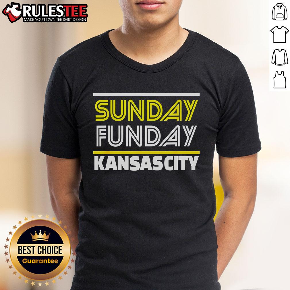 Awesome Kansas City Sunday Funday T-Shirt featuring vibrant graphics and a comfortable fit for weekend relaxation.