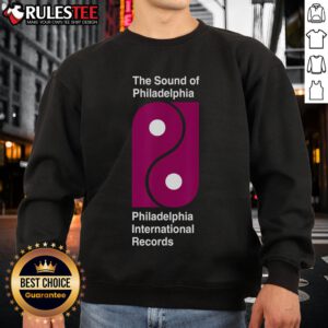 Awesome Philadelphia International Records sweatshirt featuring vibrant graphics and a cozy design for music lovers.