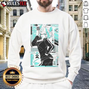 Hot Kourra 2.0 Vtuber Sweatshirt featuring vibrant graphics and cozy design, perfect for fans and gamers alike.
