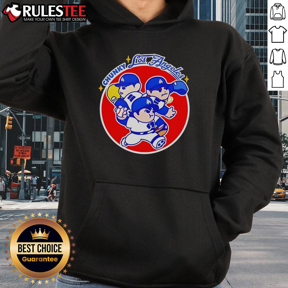 Awesome Chunky Chunkytani Bullpen Hoodie in cozy fabric, perfect for casual wear and stylish comfort.