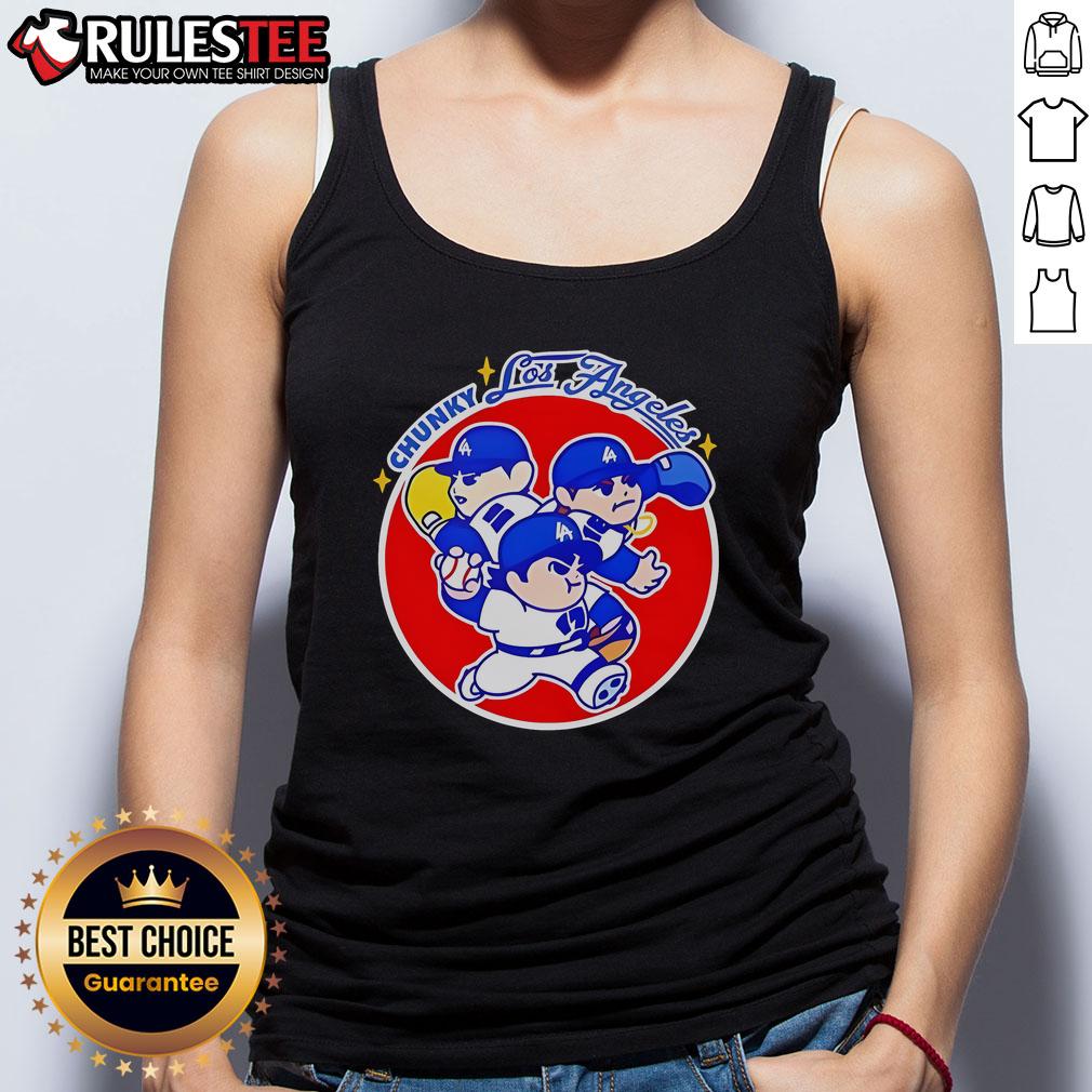 Awesome Chunky Chunkytani Bullpen Tank Top in vibrant colors, perfect for summer outings and casual wear.