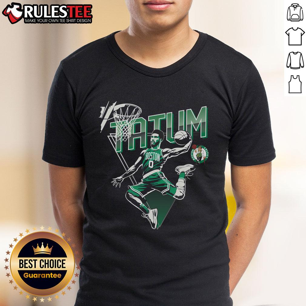 Awesome DraftKings x NBPA Jayson Tatum T-shirt featuring vibrant graphics and a comfortable fit for basketball fans.