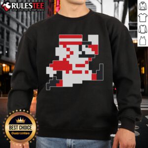Awesome Mario Red Legs Sweatshirt featuring vibrant graphics and a cozy fit for fans of the iconic video game character.