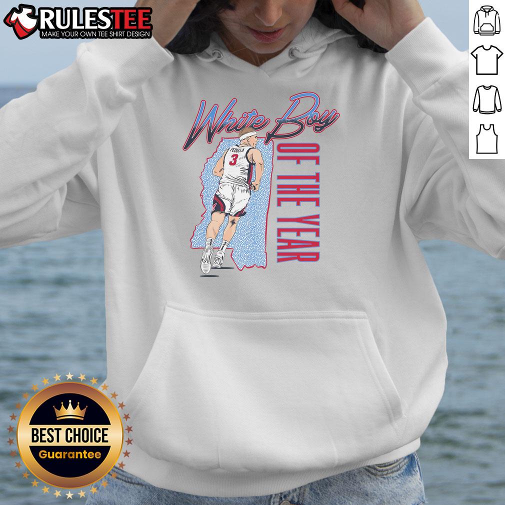 Awesome Sean Pedulla 3 White Day of the Year Hoodie featuring a stylish design and comfortable fit for everyday wear.
