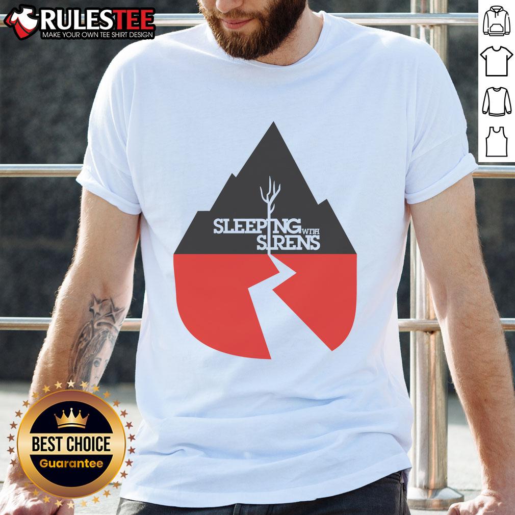 Awesome Sleeping With Sirens classic t-shirt featuring a unique design with ears to see and eyes to hear.