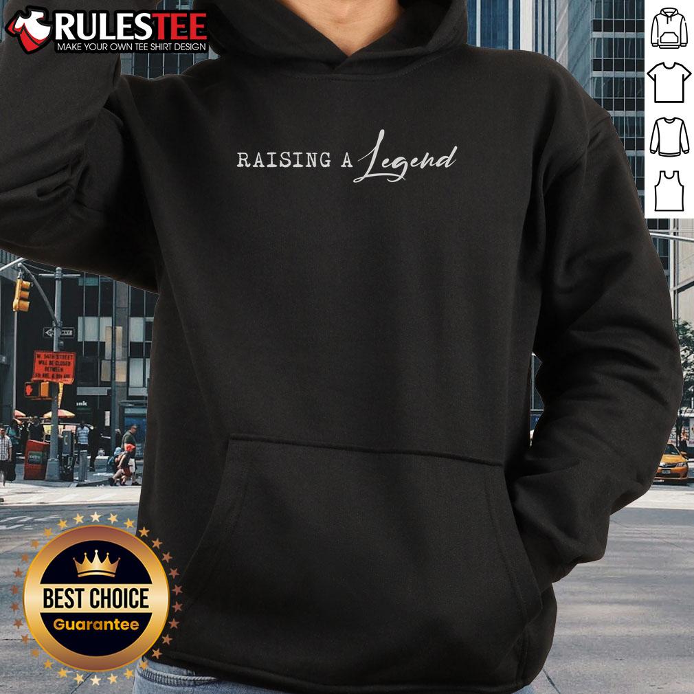 Awesome Vintage Raising A Legend Parenting Classic Hoodie in stylish design, perfect for proud parents and casual wear.
