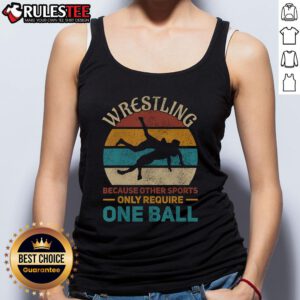 Awesome Wrestling Boy in Retro Wrestler Tank Top showcasing strength and style in a dynamic wrestling pose.