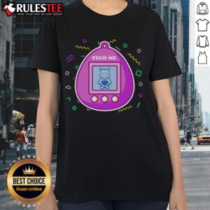 Cute Cinci Gotchi Hippo Ladies Tee featuring a playful hippo design, perfect for casual wear and animal lovers.