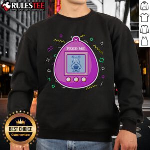 Alt Text: Cute Cinci Gotchi hippo sweatshirt featuring an adorable design perfect for casual wear and animal lovers.