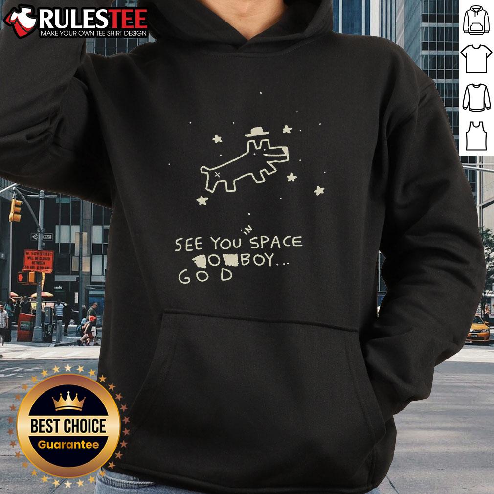 Adorable boy wearing a cute space dog hoodie, featuring vibrant colors and playful design, perfect for dog lovers.