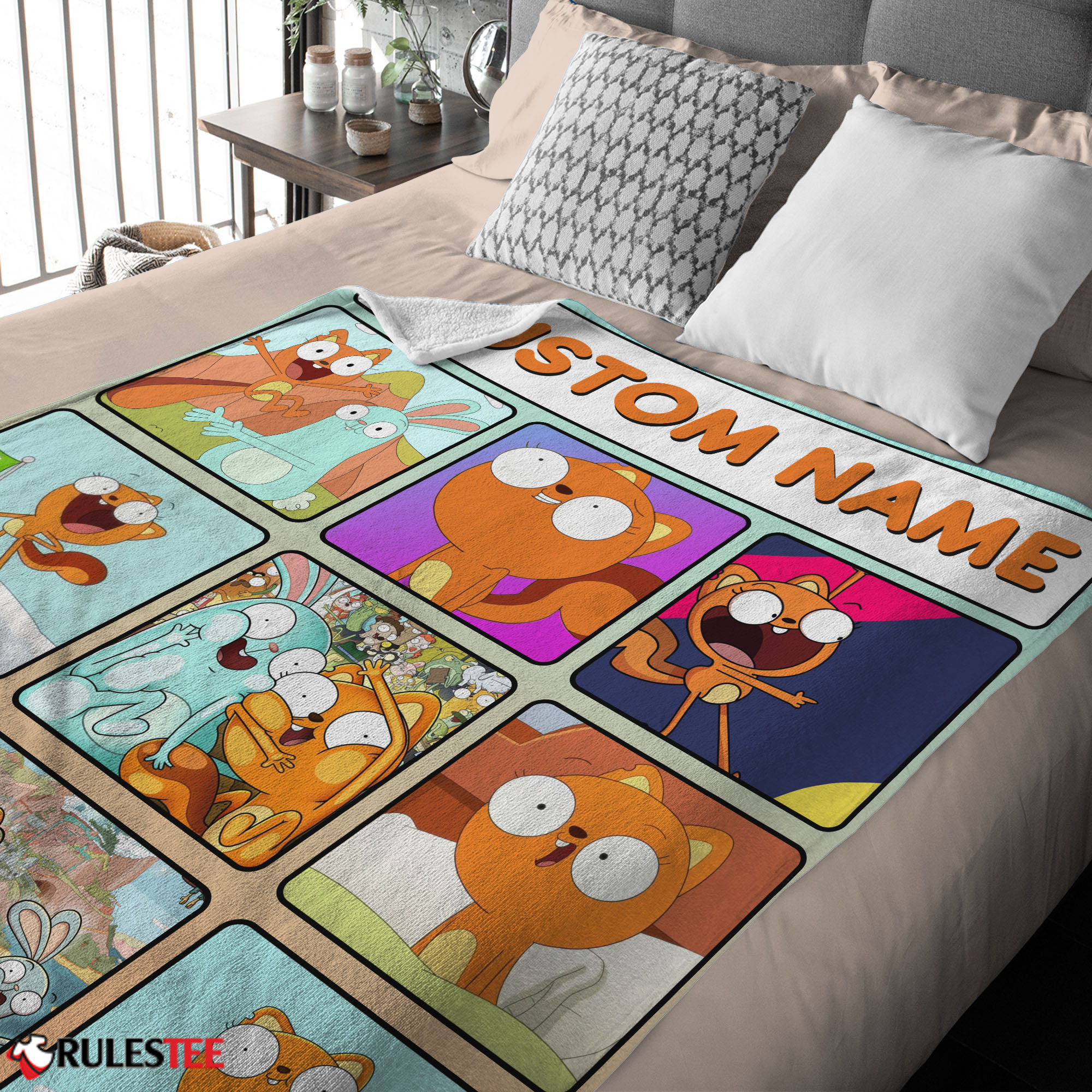 Disney Kiff Chatterley Blanket Fleece Customized Blanket-mk-03