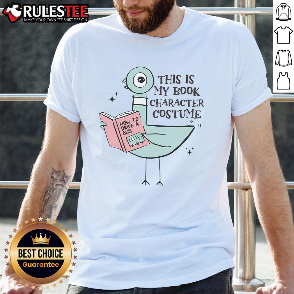 Alt Text: Funny This Is My Book Character Costume T-Shirt featuring colorful graphics and a playful design for book lovers.