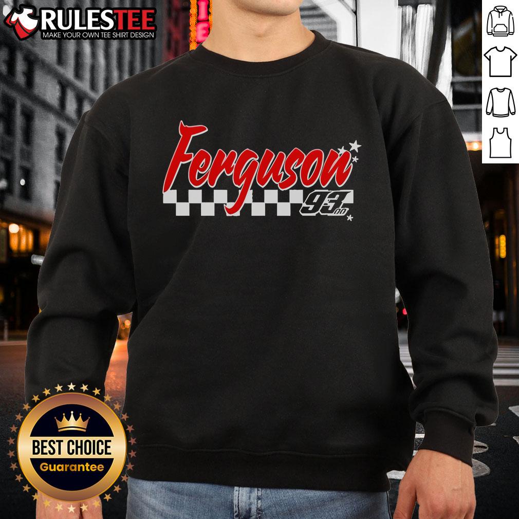 Alt Text: Cozy Top Carson Ferguson Star Sweatshirt in stylish design, perfect for casual wear and fashion enthusiasts.