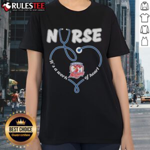Awesome Sydney Roosters Nurse Its A Work Of Heart Ladies Tee featuring vibrant design and comfortable fit for fans.