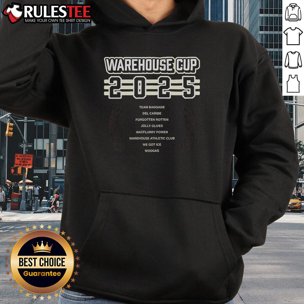 Awesome Warehouse Cup Warehouse Athletic Club 2025 Hoodie featuring a stylish design and vibrant colors for athletes.