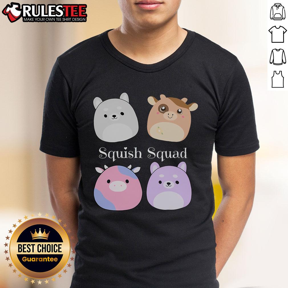 Alt Text: Cute Squish Squad stuffed animal Mallow plush collector soft toy, perfect for cuddling and display in any collection.