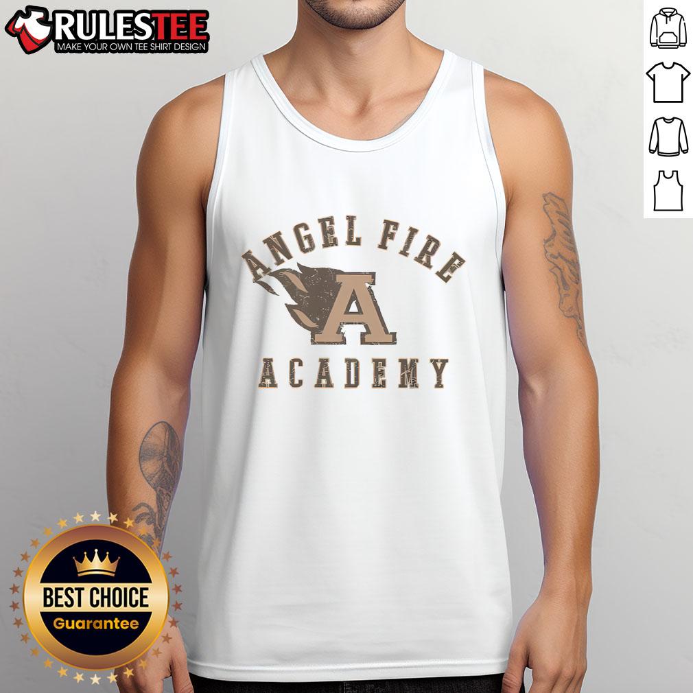 Good Angel Fire Academy tank top featuring a stylish design, perfect for fans of the academy and summer wear.